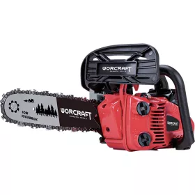   Láncfűrész Worcraft GCS26-10A, 750W, benzinmotoros, kompakt, 25,4 cm vezetőlemez