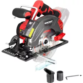   Worcraft CCS-S20LiB ShareSYS Körfűrész, 20V Li-Ion, 165 mm, szénkefe nélküli