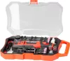 Strend Pro Csiszoló, mini, egyenes, fúráshoz és csiszoláshoz, 8 V, 1500 mAh, tartozékokkal