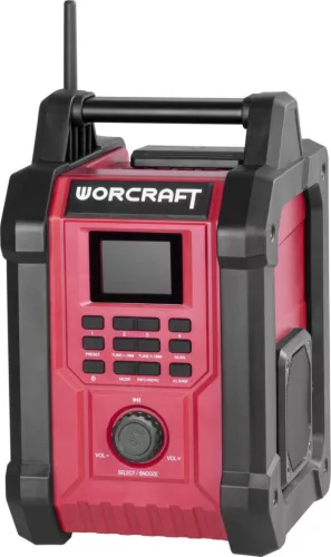 Worcraft CBTS-S20LiH ShareSYS Rádió , 20V Li-Ion, DAB+FM, Bluetooth, AUX, 2x15W
