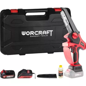   Kézi láncfűrész Worcraft CHS-S20LiBPM ShareSYS, 20V Li-Ion, szénkefe nélküli, 15 cm-es