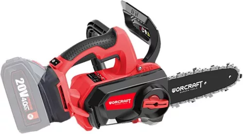 Láncfűrész Worcraft CGC-S20LiB ShareSYS, 20V Li-Ion, láncvezető 20,5 cm, akkumulátor nélkül, ultra k