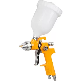   Felsőtartályos festékszóró pisztoly Airtool S-970A, festékhez, kompresszoros szóró, 600CC