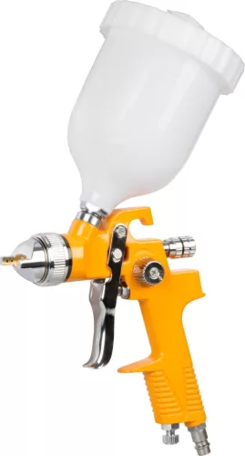 Felsőtartályos festékszóró pisztoly Airtool S-970A, festékhez, kompresszoros szóró, 600CC
