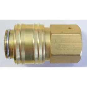   Gyorscsatlakozó Airtool NUQ-1, kompresszorhoz, 1/4", sárgaréz, belső menetes, levegőhöz