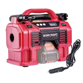   Worcraft CAC-S20LiA ShareSYS kompresszor, 160 Psi/11 Bar, 20V Li-ion, LED világítás + autós aljzat