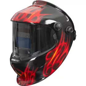   Strend Pro Galaxy Flame hegesztősisak, AutoDark, önsötétedő