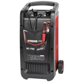   Strend Pro BC-730 indító autóakkumulátorokhoz, újratölthető, 12/24 V, 40 A, 400 A