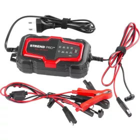   Strend Pro BD03-Z5.0A-D1 töltő autóakkumulátorhoz, 85W, 5A, 6V/12V, IP65, LED