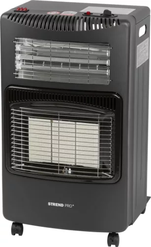 Strend Pro DA-201QAF 3 az 1-ben gázfűtő, 4,2 kW ​​+ 1,2 kW, ventilátorral, összecsukható
