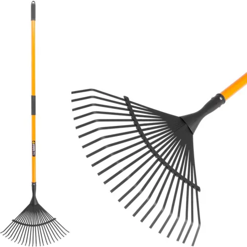Strend Pro LR002AF, 22 fogú legyezőgereblye, 1500 mm üvegszálas nyél