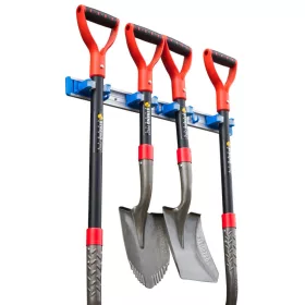   Szerszám- és nyéltartó TT5039, Alu + műanyag, 4 pozíció, falra, 2-3 cm