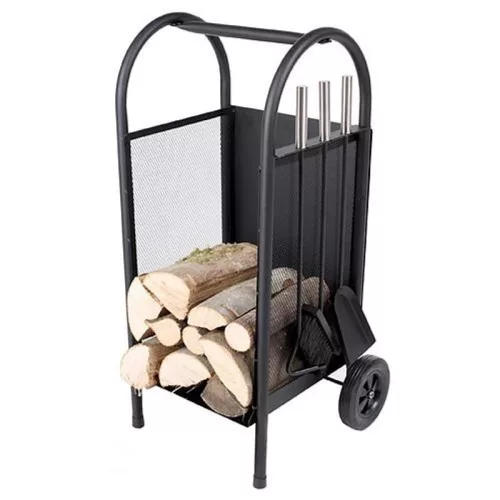Homefire LR802 tűzifa állvány + szerszámok, 81x35x31 cm