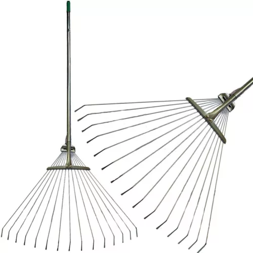 Strend Pro R116-95, 15 fogú legyezőgereblye, 950 g, fém nyéllel