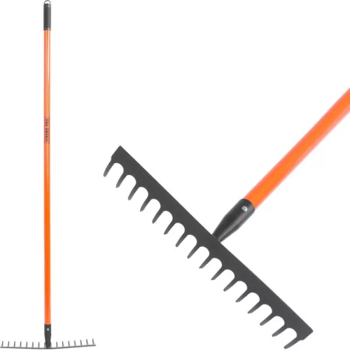 Strend Pro Kerti gereblye, 16 fogú, üvegszálas nyél, 1500 mm