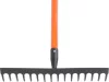 Strend Pro Kerti gereblye, 16 fogú, üvegszálas nyél, 1500 mm