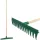 R140 13 fogú műanyag Szintező gereblye, simító éllel, 160 cm nyél