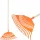 Strend Pro R144 23 fogú műanyag levélgereblye, 125 cm nyél
