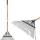Strend Pro, 24 fogú levélgereblye, 58 cm, 120 cm üvegszálas nyél
