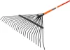 Strend Pro, 24 fogú levélgereblye, 58 cm, 120 cm üvegszálas nyél