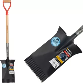 Strend Pro Premium RedShark Egyenes ásó, fa D-nyéllel
