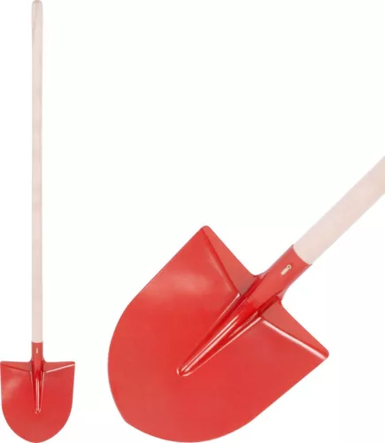 S510B Frankfurt Piros lapát nyéllel, 275x240 mm