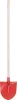S510B Frankfurt Piros lapát nyéllel, 275x240 mm
