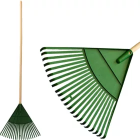  Strend Pro R121.WH levélgereblye, 22 fogú, 1300 mm-es fa nyéllel