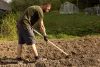 Gardex Basmat kapa, 568 g, keskeny, kovácsolt, fa nyéllel