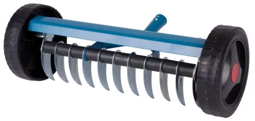 Strend Pro R152W 11 fogú, levegőztető gyepgereblye kerekekkel, nyél nélkül