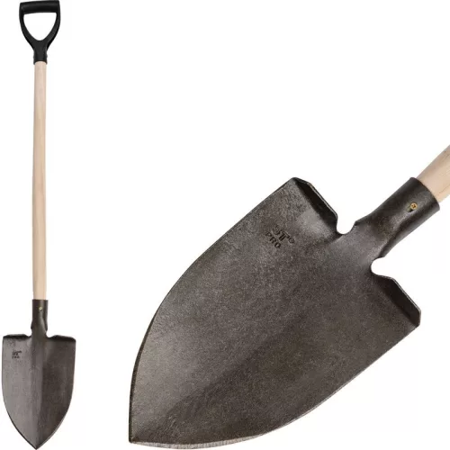 Gardex Kovácsolt ásó lépőfelülettel, fa nyéllel, 1300 g