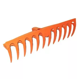   Strend Pro MULTI-CLICK GAR 12 fogú nylon gereblye nyél nélkül, 410 mm