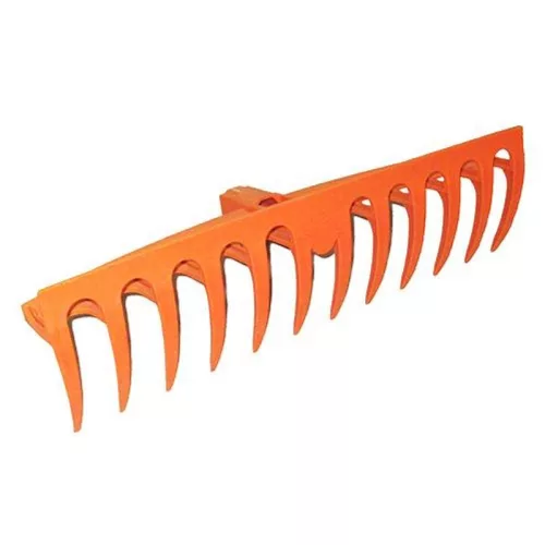 Strend Pro MULTI-CLICK GAR 12 fogú nylon gereblye nyél nélkül, 410 mm
