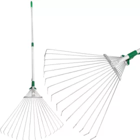   Strend Pro R116-65 15 fogú teleszkópos levélgereblye, fém nyéllel