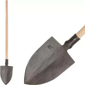 Gardex Kovácsolt, hegyes ásó egyenes fa nyéllel, 1450 g