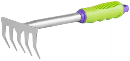 Strend Pro CT160730 5 fogú kerti kézi gereblye, 300 mm