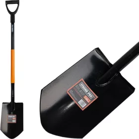 Strend Pro STYLER X03 Hegyes ásó, acél D-nyéllel