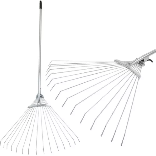 Strend Pro R116-85 15 fogú levélgereblye, fém nyéllel
