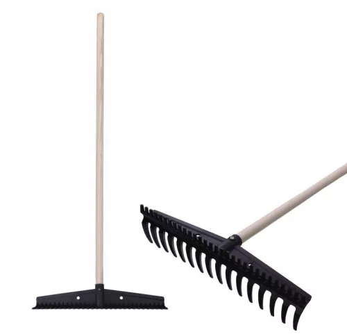 Strend Pro Premium S891, 445x115 mm, 16 fogú kerti gereblye fa nyéllel