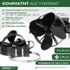 Strend Pro kandallóventilátor, 4 lapátos, fekete