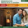 Strend Pro kandallóventilátor, 4 lapátos, fekete