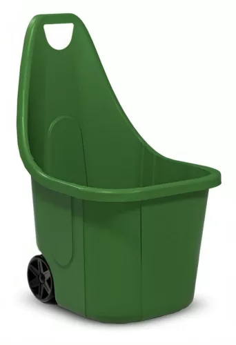 Blumax CADDY, kerti hulladékgyűjtő kocsi, 60 liter, 50x60x84 cm, zöld