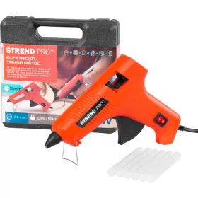   Ragasztó Pisztoly Strend Pro, kofferben, 60-80 W, 11 mm-es ragasztórudakhoz