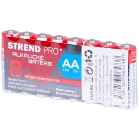 Strend Pro akkumulátor, LR6, 8 db, AA ceruzaelem