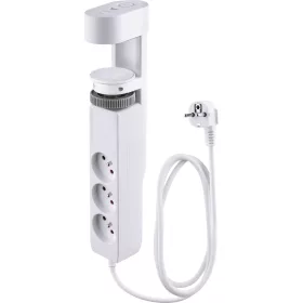   6 az 1-ben Hosszabbító Kábel Strend Pro, 1,4 m , 3x aljzat, 2x USB-A, 1x USB-C, asztalra