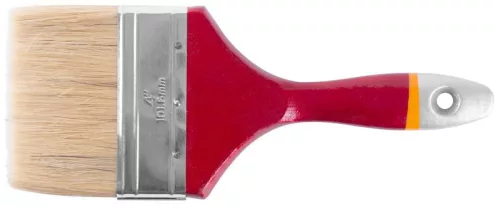 Ecset Strend Pro JA095, 4", lapos, festő, PVC sörtékkel, fa nyél