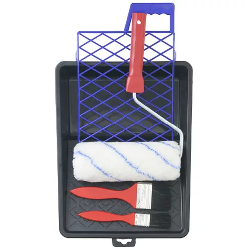Festőhenger készlet Brosse PS012A, 6 részes, tálcával
