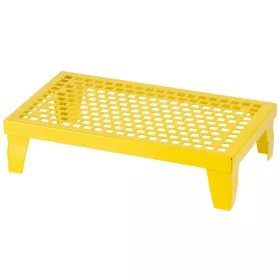 Lehúzórács Strend Pro 0108, festőhengerhez, fém, sárga
