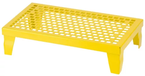 Lehúzórács Strend Pro 0108, festőhengerhez, fém, sárga
