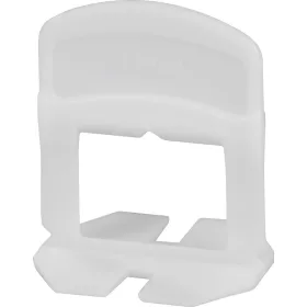   Szintező talp L Strend Pro, csempe alá, 1.0 mm, csomag 100 db, fehér műanyag